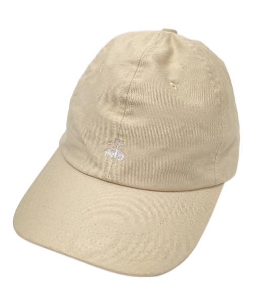BROOKS BROTHERS（ブルックスブラザーズ）BROOKS BROTHERS (ブルックスブラザーズ) キャップ ベージュ×ホワイト サイズ:L/XLの古着・服飾アイテム