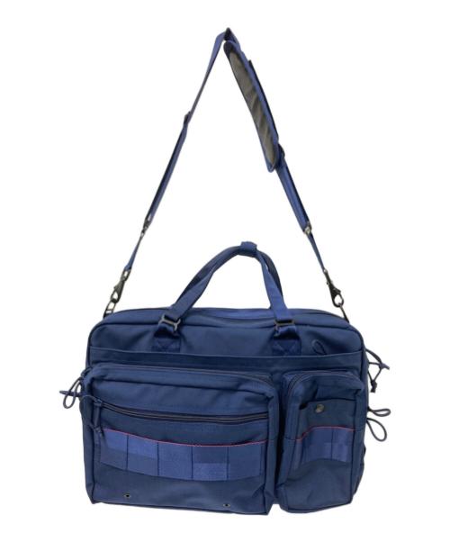 BRIEFING（ブリーフィング）BRIEFING (ブリーフィング) BEAMS PLUS (ビームスプラス) 別注2WAYブリーフケース ブルー サイズ:下記参照の古着・服飾アイテム