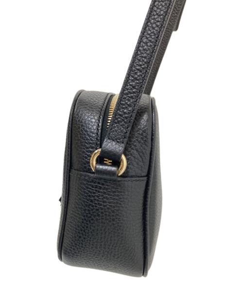 GUCCI（グッチ）GUCCI (グッチ) ソーホー インターロッキングG ショルダーバッグ ブラック サイズ:下記参照の古着・服飾アイテム