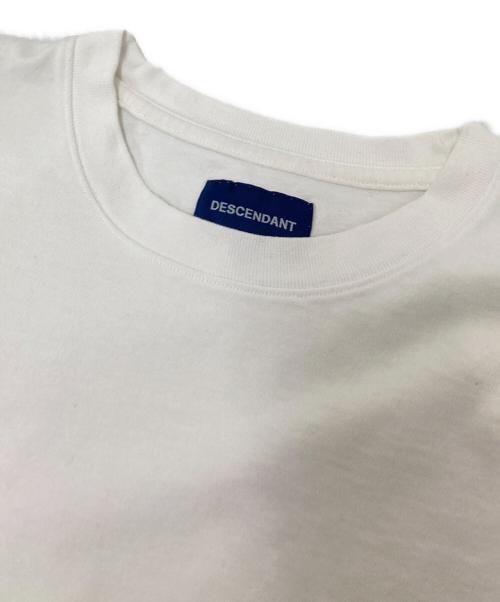 DESCENDANT（ディセンダント）DESCENDANT (ディセンダント) Tシャツ ホワイト サイズ:2の古着・服飾アイテム