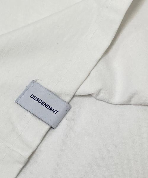 DESCENDANT（ディセンダント）DESCENDANT (ディセンダント) Tシャツ ホワイト サイズ:2の古着・服飾アイテム