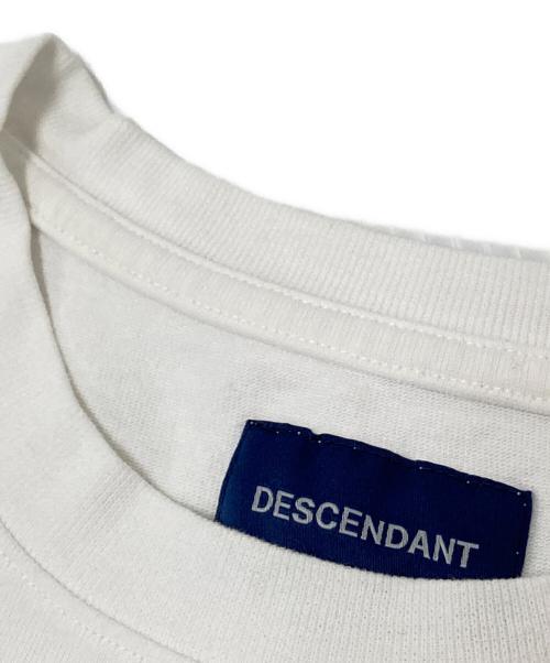 DESCENDANT（ディセンダント）DESCENDANT (ディセンダント) Tシャツ ホワイト サイズ:2の古着・服飾アイテム