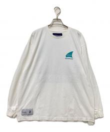 DESCENDANT（ディセンダント）の古着「Fit out LS」｜ホワイト×グリーン