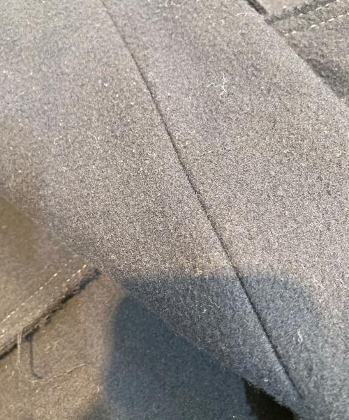 MAISON SPECIAL（メゾンスペシャル）MAISON SPECIAL (メゾンスペシャル) SUPER140Sウールカットオフステッチダブルオーバーコート ネイビー サイズ:01の古着・服飾アイテム