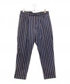 glambグラム）の古着「Bellman cropped pants」｜ネイビー