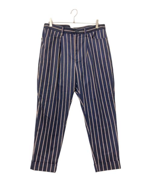 glamb（グラム）glamb (グラム) Bellman cropped pants ネイビー サイズ:3の古着・服飾アイテム