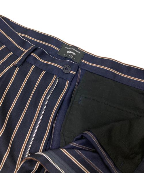 glamb（グラム）glamb (グラム) Bellman cropped pants ネイビー サイズ:3の古着・服飾アイテム