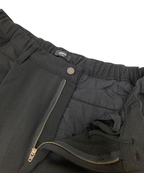 glamb（グラム）glamb (グラム) ワイドパンツ ブラック サイズ:Lの古着・服飾アイテム