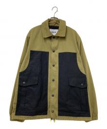 MSGM（エムエスジーエム）の古着「ロングスリーブジャケット」｜オリーブ