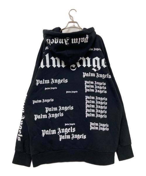 Palm Angels（パーム エンジェルス）Palm Angels (パーム エンジェルス) ULTRA LOGO Hoodie ブラック サイズ:Lの古着・服飾アイテム