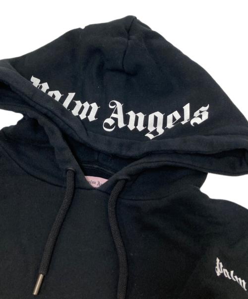 Palm Angels（パーム エンジェルス）Palm Angels (パーム エンジェルス) ULTRA LOGO Hoodie ブラック サイズ:Lの古着・服飾アイテム