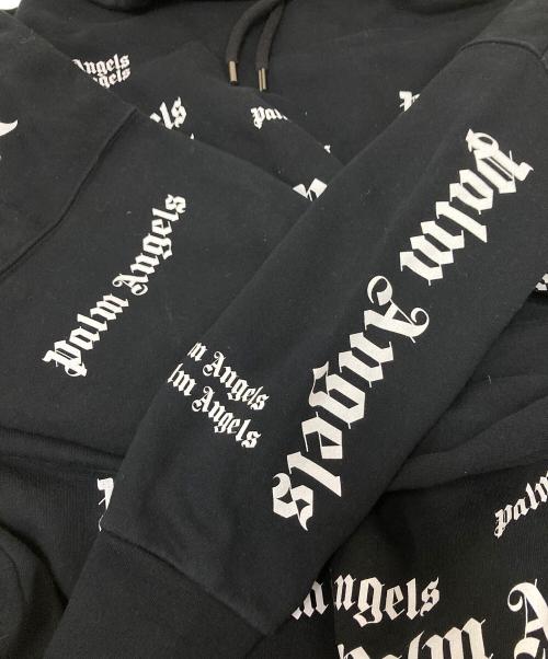 Palm Angels（パーム エンジェルス）Palm Angels (パーム エンジェルス) ULTRA LOGO Hoodie ブラック サイズ:Lの古着・服飾アイテム