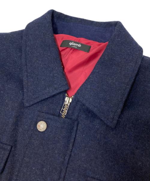 gramb（グラム）gramb (グラム) モノグラムジャケット ネイビー サイズ:Lの古着・服飾アイテム