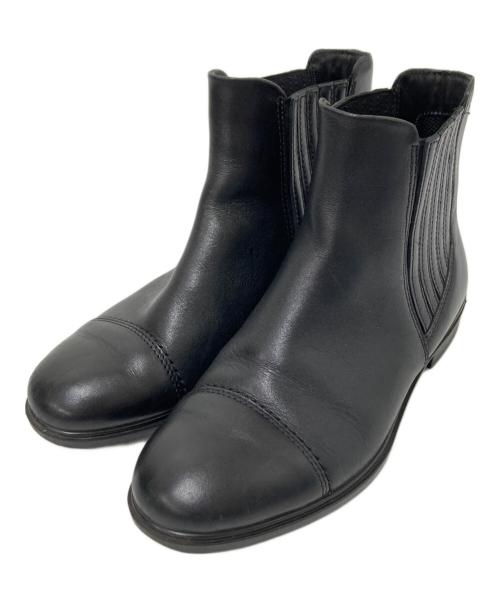 ECCO（エコー）ECCO (エコー) サイドゴアブーツ ブラック サイズ:36の古着・服飾アイテム