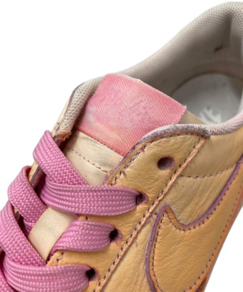 NIKE（ナイキ）NIKE (ナイキ) COMME des GARCONS GIRL (コムデギャルソンガール) ローカットスニーカー ピンク サイズ:23.5cmの古着・服飾アイテム