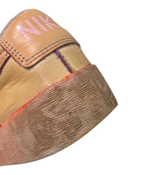 NIKE（ナイキ）NIKE (ナイキ) COMME des GARCONS GIRL (コムデギャルソンガール) ローカットスニーカー ピンク サイズ:23.5cmの古着・服飾アイテム