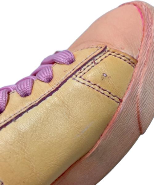 NIKE（ナイキ）NIKE (ナイキ) COMME des GARCONS GIRL (コムデギャルソンガール) ローカットスニーカー ピンク サイズ:23.5cmの古着・服飾アイテム