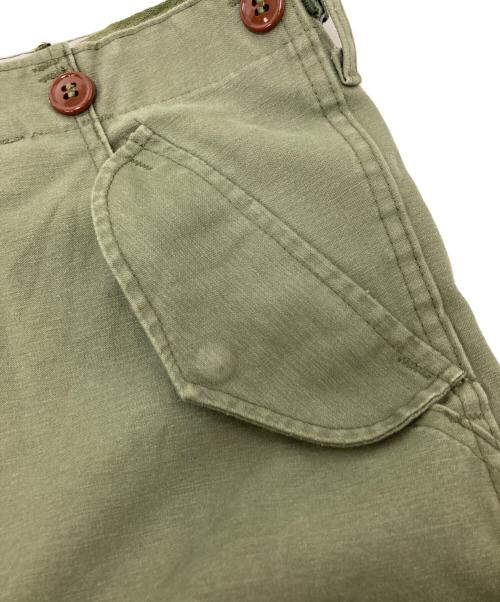 US ARMY（ユーエスアーミー）US ARMY (ユーエスアーミー) M65 ミリタリーカーゴパンツ オリーブ サイズ:下記参照の古着・服飾アイテム