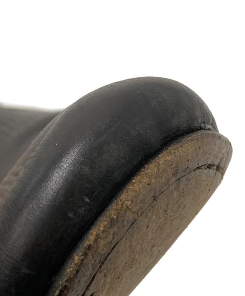 AUTTAA（アウッタ）AUTTAA (アウッタ) レザースリッポンシューズ ブラック サイズ:44の古着・服飾アイテム