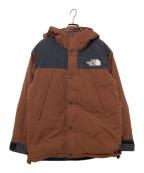 THE NORTH FACEザ ノース フェイス）の古着「MOUNTAIN DOWN JACKET」｜ブラウン