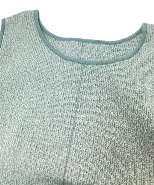 LAGUNA MOON（ラグナムーン）LAGUNA MOON (ラグナムーン) 2wayカットアウトニットワンピース グリーン サイズ:Sの古着・服飾アイテム