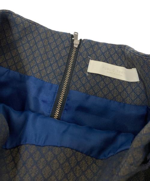 PUBLIC TOKYO（パブリックトウキョウ）PUBLIC TOKYO (パブリックトウキョウ) サイドアジャスターバックスリットSK ブラウン サイズ:FREEの古着・服飾アイテム