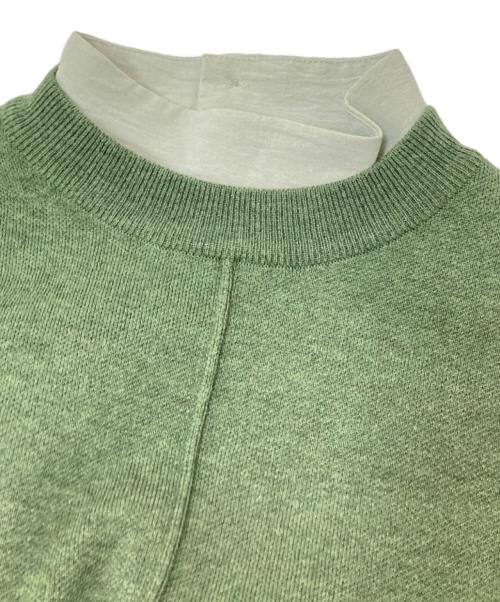 STYLE MIXER（スタイルミキサー）STYLE MIXER (スタイルミキサー) 2ピースベストレイヤードワンピース グリーン サイズ:Sの古着・服飾アイテム