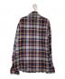 GIVENCHY (ジバンシィ) チェックシャツ ネイビー×オレンジ サイズ:41：7000円