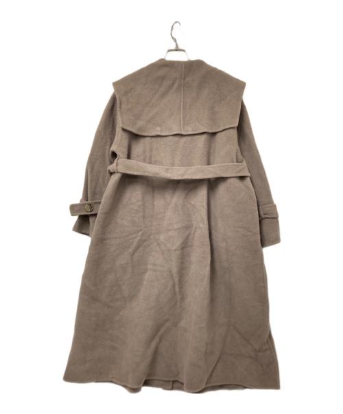 Snidel（スナイデル）Snidel (スナイデル) ビッグカラーリバーコート グレーの古着・服飾アイテム