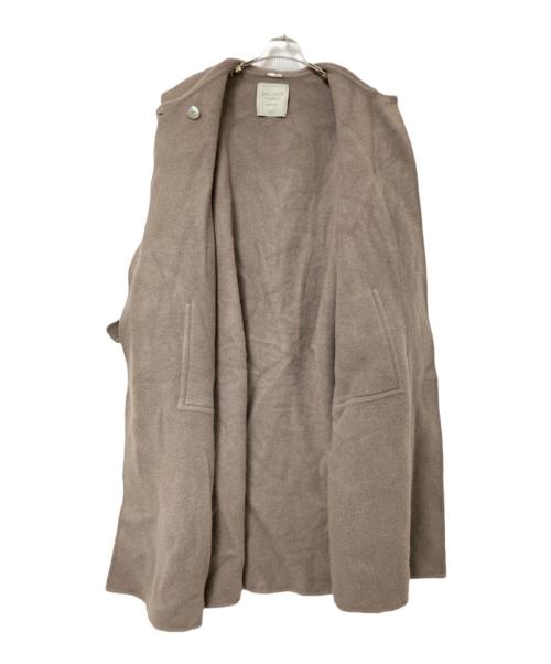 Snidel（スナイデル）Snidel (スナイデル) ビッグカラーリバーコート グレーの古着・服飾アイテム