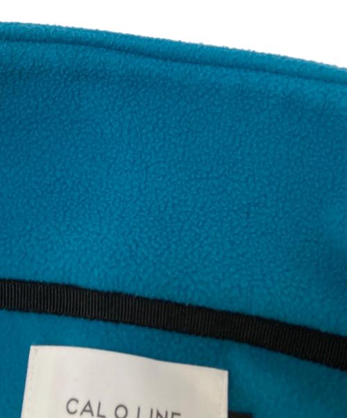 CAL O LINE（キャルオーライン）CAL O LINE (キャルオーライン) フリースベスト グリーン サイズ:Lの古着・服飾アイテム