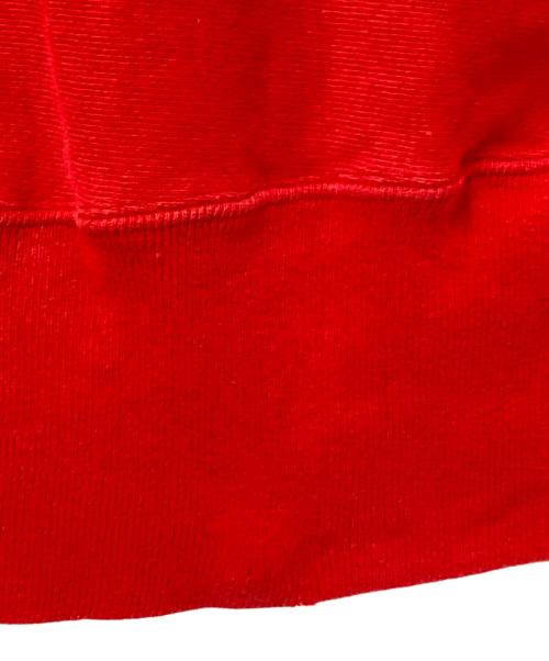 Champion（チャンピオン）Champion (チャンピオン) 90‘Sカレッジプリントスウェット レッド×ホワイト サイズ:XLの古着・服飾アイテム