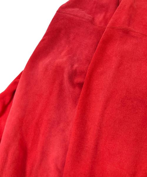 Champion（チャンピオン）Champion (チャンピオン) 90‘Sカレッジプリントスウェット レッド×ホワイト サイズ:XLの古着・服飾アイテム