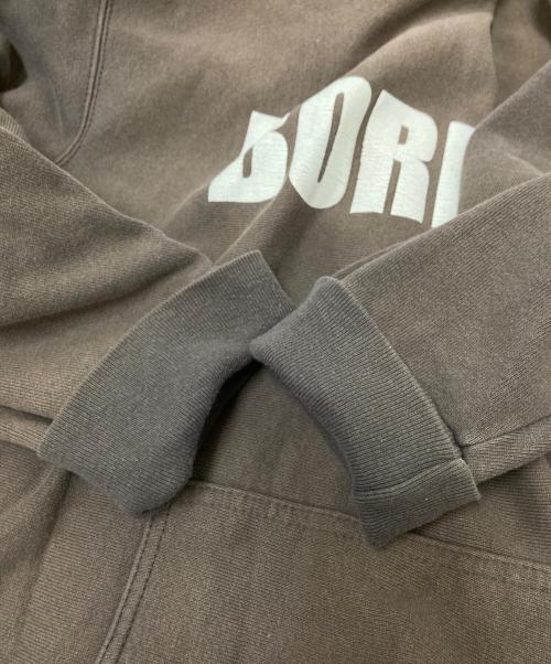 YES RUMBA（イエス ルンバ）YES RUMBA (イエス ルンバ) 90‘Sリバースタイププルオーバーパーカー ブラウン サイズ:XLの古着・服飾アイテム