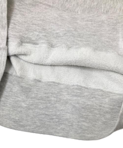 Champion（チャンピオン）Champion (チャンピオン) 90‘Sカレッジプリントスウェット グレー×オレンジ サイズ:XLの古着・服飾アイテム