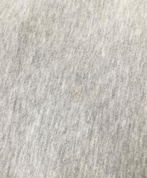 Champion（チャンピオン）Champion (チャンピオン) 90‘Sカレッジプリントスウェット グレー×オレンジ サイズ:XLの古着・服飾アイテム