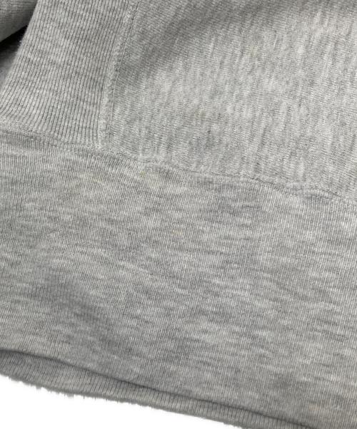 Champion（チャンピオン）Champion (チャンピオン) 90‘Sカレッジプリントスウェット グレー×オレンジ サイズ:XLの古着・服飾アイテム