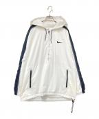 NIKEナイキ）の古着「90‘S-00‘Sアノラックパーカー」｜ホワイト×ブラック