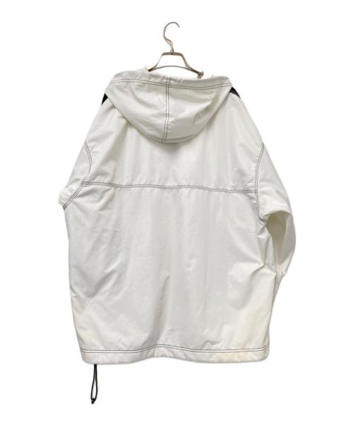 NIKE（ナイキ）NIKE (ナイキ) 90‘S-00‘Sアノラックパーカー ホワイト×ブラック サイズ:Lの古着・服飾アイテム