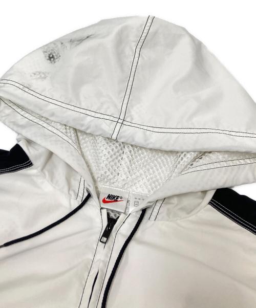 NIKE（ナイキ）NIKE (ナイキ) 90‘S-00‘Sアノラックパーカー ホワイト×ブラック サイズ:Lの古着・服飾アイテム