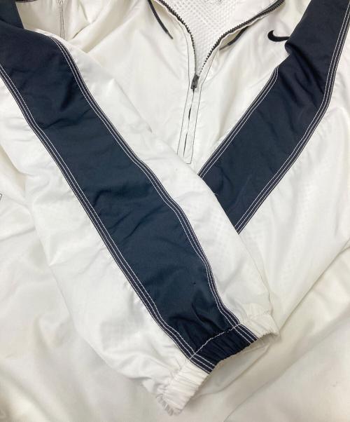NIKE（ナイキ）NIKE (ナイキ) 90‘S-00‘Sアノラックパーカー ホワイト×ブラック サイズ:Lの古着・服飾アイテム