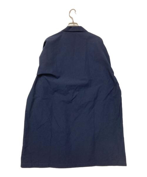 ARTS&SCIENCE（アーツアンドサイエンス）ARTS&SCIENCE (アーツアンドサイエンス) コットンシルクオープンカラーシャツ ネイビー サイズ:2の古着・服飾アイテム