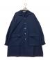 ARTS&SCIENCE（アーツアンドサイエンス）の古着「コットンシルクオープンカラーシャツ」｜ネイビー