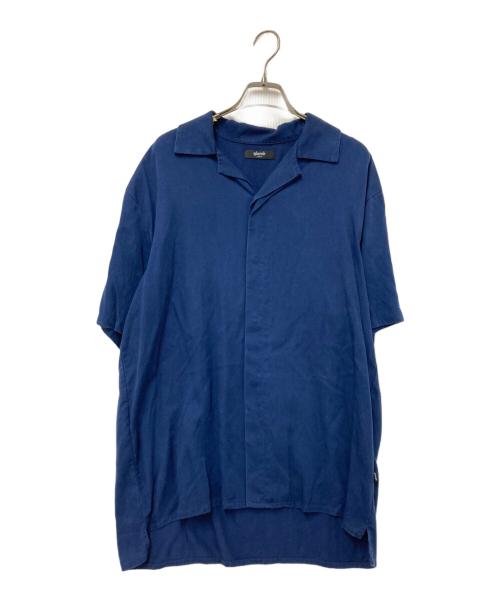 glamb（グラム）glamb (グラム) スキッパーシャツ ネイビー サイズ:Lの古着・服飾アイテム