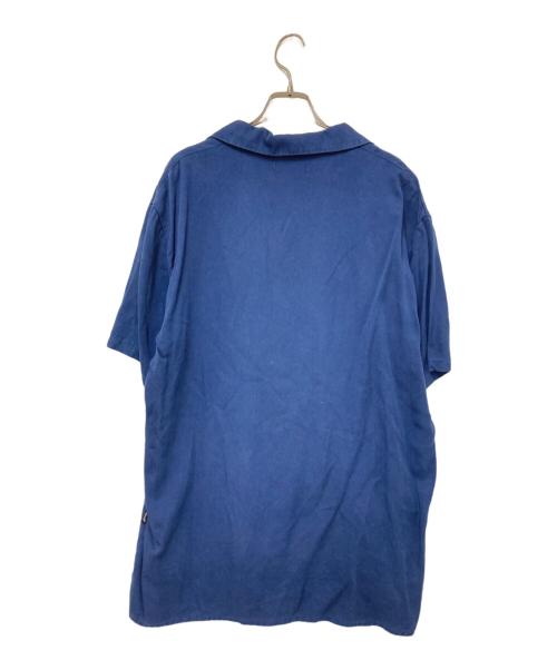 glamb（グラム）glamb (グラム) スキッパーシャツ ネイビー サイズ:Lの古着・服飾アイテム