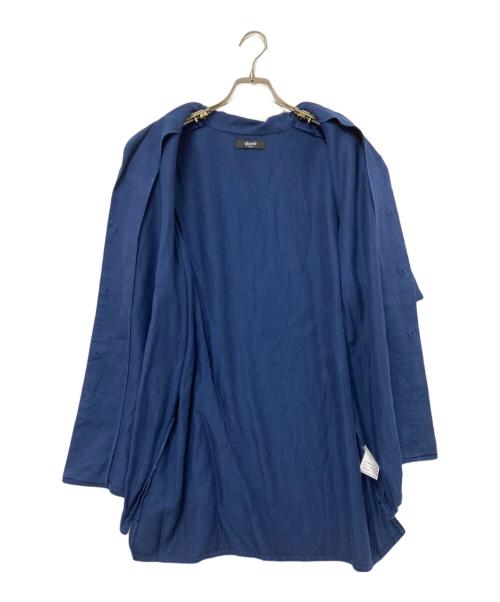 glamb（グラム）glamb (グラム) スキッパーシャツ ネイビー サイズ:Lの古着・服飾アイテム