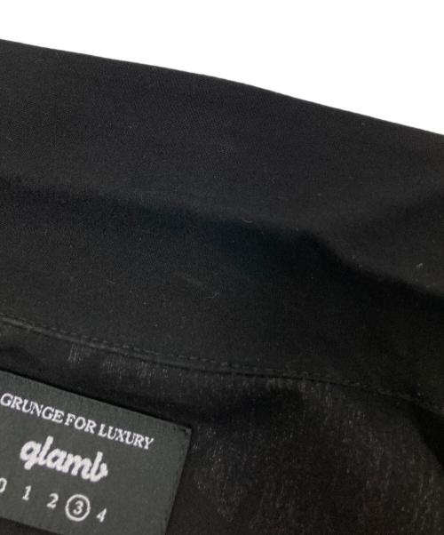 glamb（グラム）glamb (グラム) フロリアシャツ ブラック サイズ:3の古着・服飾アイテム
