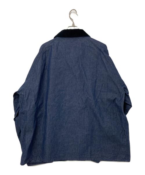 Barbour（バブアー）Barbour (バブアー) JOURNAL STANDARD (ジャーナルスタンダード) 別注デニムトランスポートジャケット ネイビー サイズ:38の古着・服飾アイテム