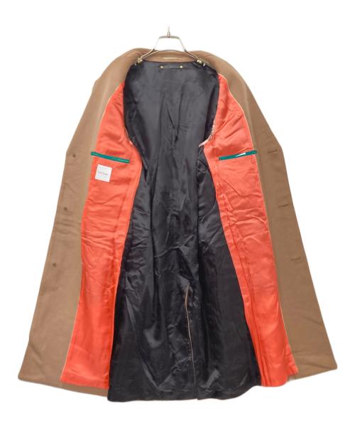 PAUL SMITH（ポールスミス）PAUL SMITH (ポールスミス) BEAVER MELTON SINGLE CHESTER COAT ベージュ サイズ:Lの古着・服飾アイテム