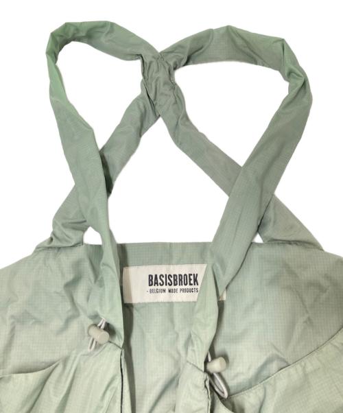 BASISBROEK（バージスブルック）BASISBROEK (バージスブルック) ナイロンベスト オリーブ サイズ:下記参照の古着・服飾アイテム
